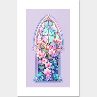 Stained Glass Window Posters and Art